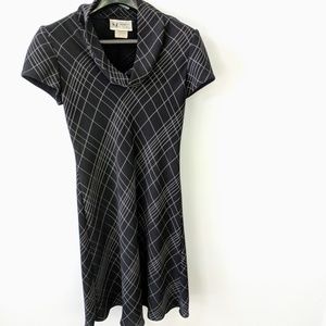 S.L. Fashions Vintage Dress w/Cowl Neck - 6P